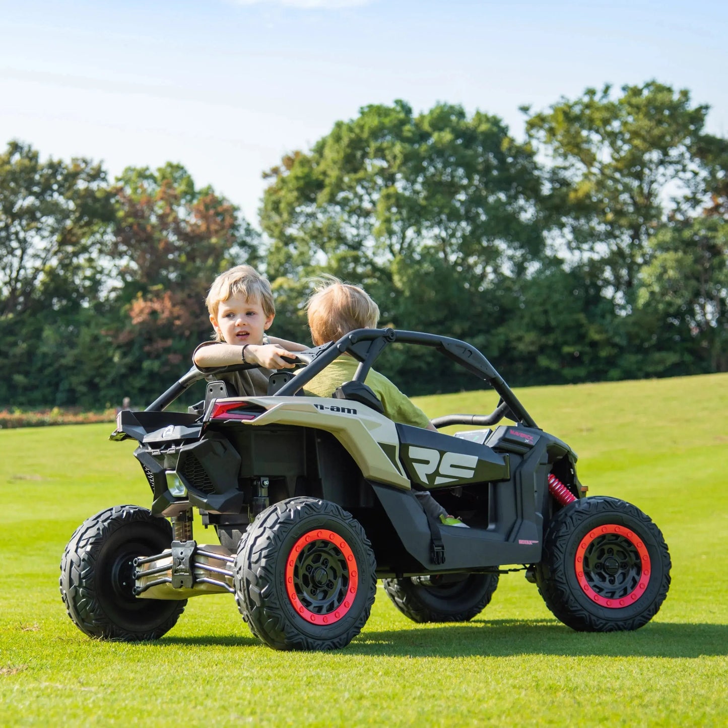 48V Can-Am Maverick 4x4 Kids UTV - 2 Seater Electric Ride-On Car