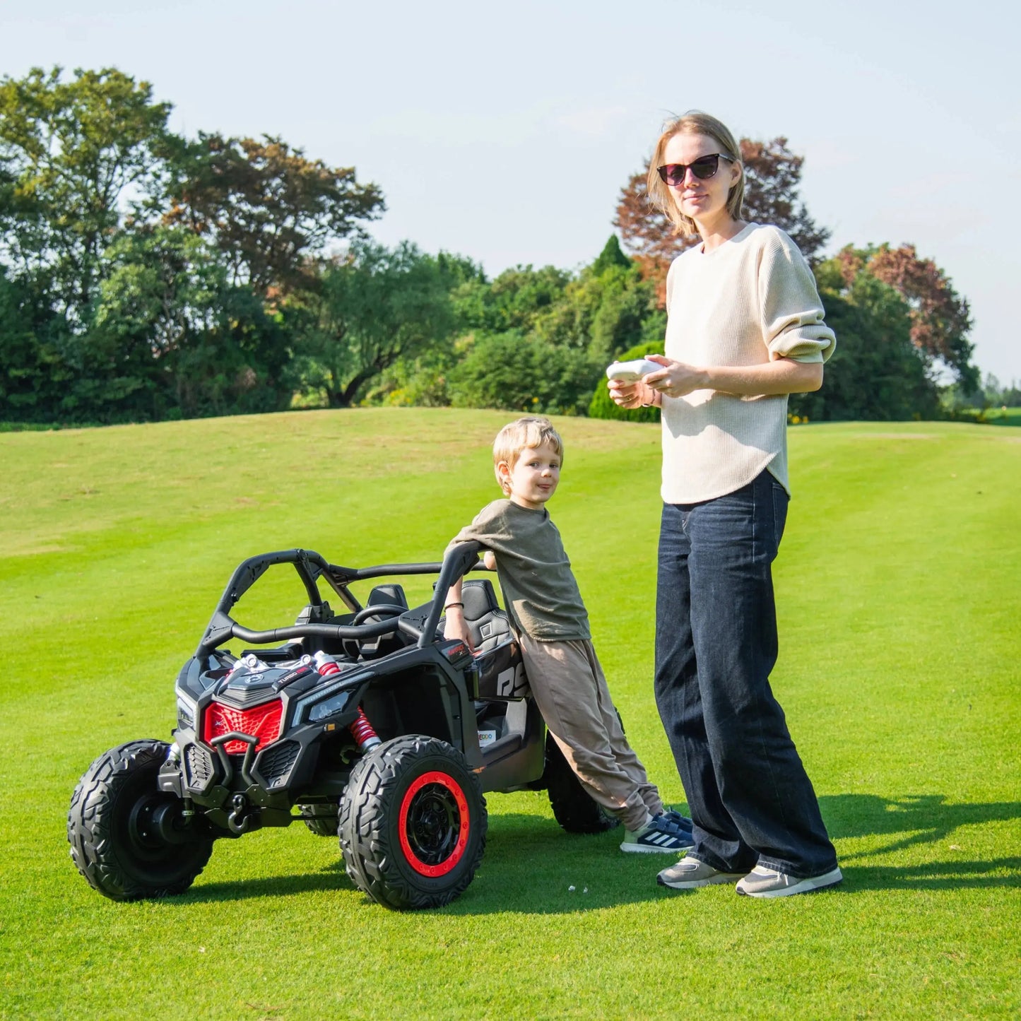 48V Can-Am Maverick 4x4 Kids UTV - 2 Seater Electric Ride-On Car