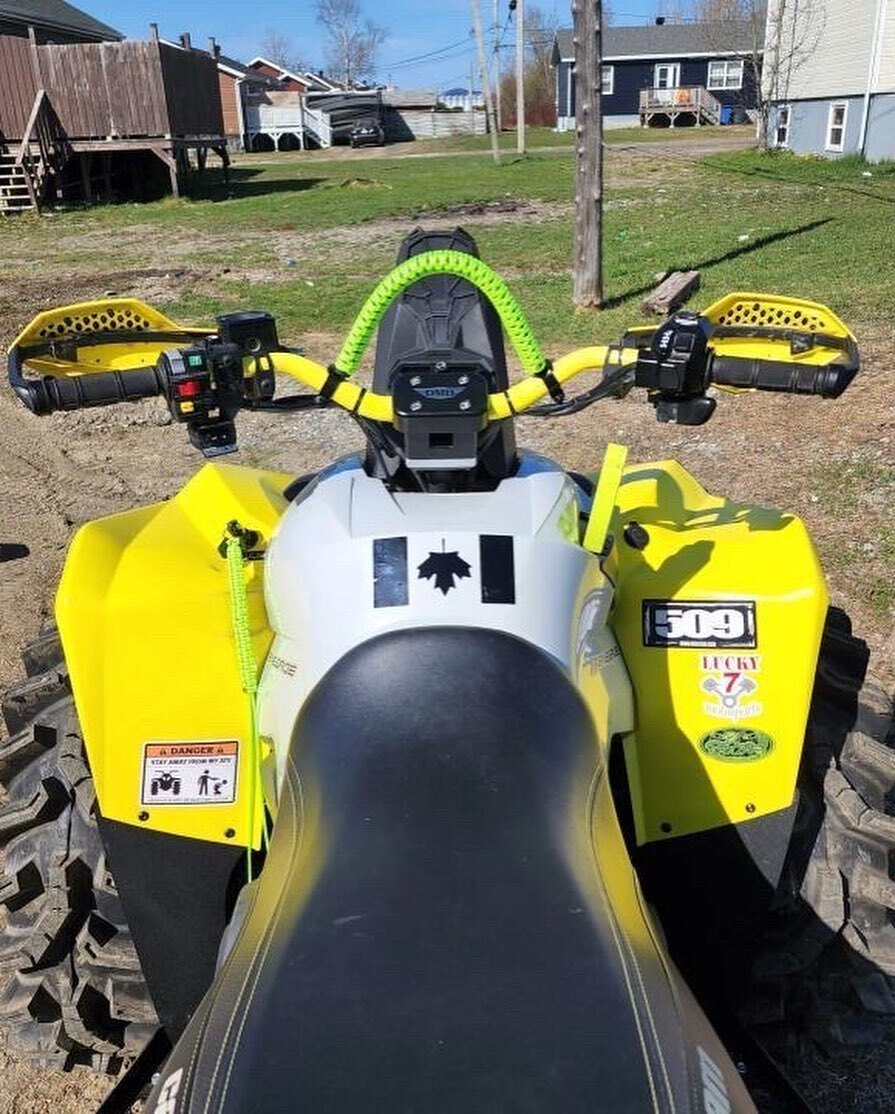 ATV PARACORD MUD GRIP / GRAB STRAP - TOWCORD TIMMY