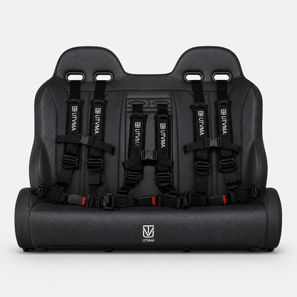 RZR 900/800 Rear Bench Seat W Harnesses (2010-2014)