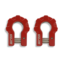3/4'' Extreme duty Aluminum D-Shackle set (9T)-Ceramic coated (LIFETIME WARRANTY*)-Red,Orange and American flagShackles are scheduled for delivery during the week commencing July 6th