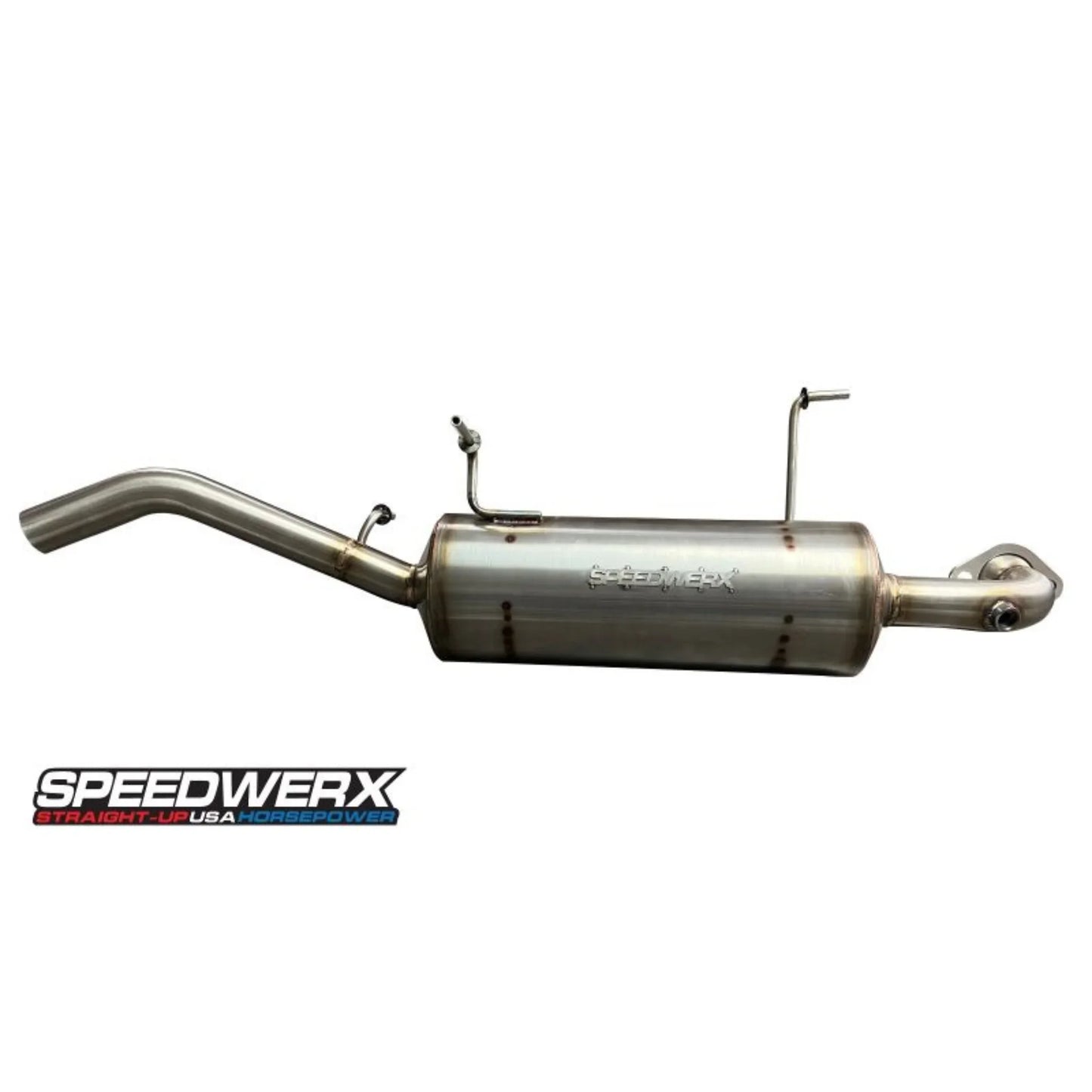 SPEEDWERX Q6 SERIES STAINLESS STEEL SLIP-ON EXHAUST // 2018-2022 POLARIS RANGER XP 1000 / 2018-2021 RANGER 1000