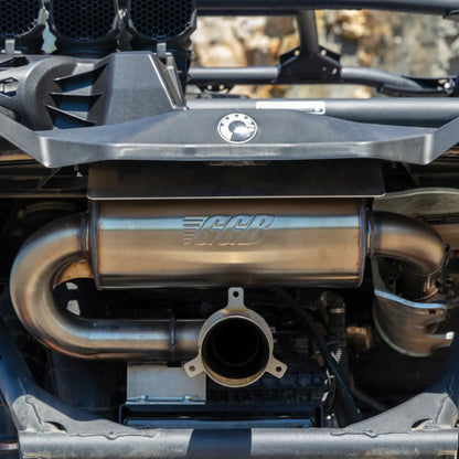 2017-2025 Can-Am Maverick X3 Turbo / Max X3 Turbo GGB Trail Muffler and Bypass Pipe