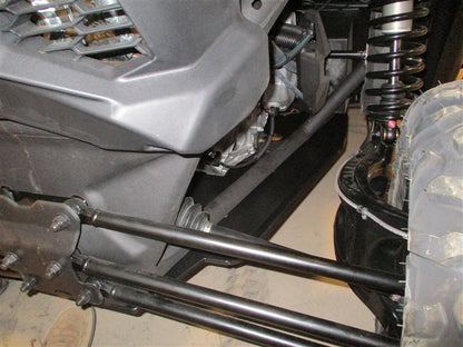Trail Armor Can Am Maverick X3 Turbo, X3 X DS Turbo R, X3 X RS Turbo R, X3 X MR Turbo, X3 X RC Turbo, X3 X DS Turbo RR, X3 X MR Turbo RR, X3 X RS Turbo RR, X3 X RC Turbo RR, X3 DS Turbo, X3 X DS Turbo RR Smart Shox Full Skids with Integrated Slider Nerfs