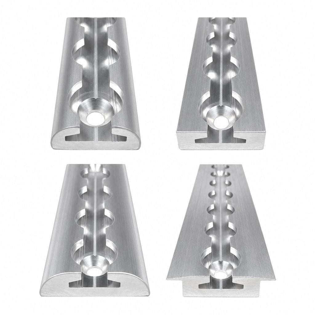 Aluminum L-Track Cargo Rail, With Pre-Drilled Holes
