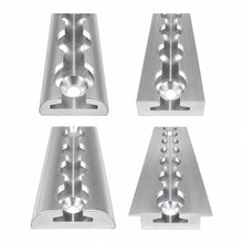 Aluminum L-Track Cargo Rail, With Pre-Drilled Holes