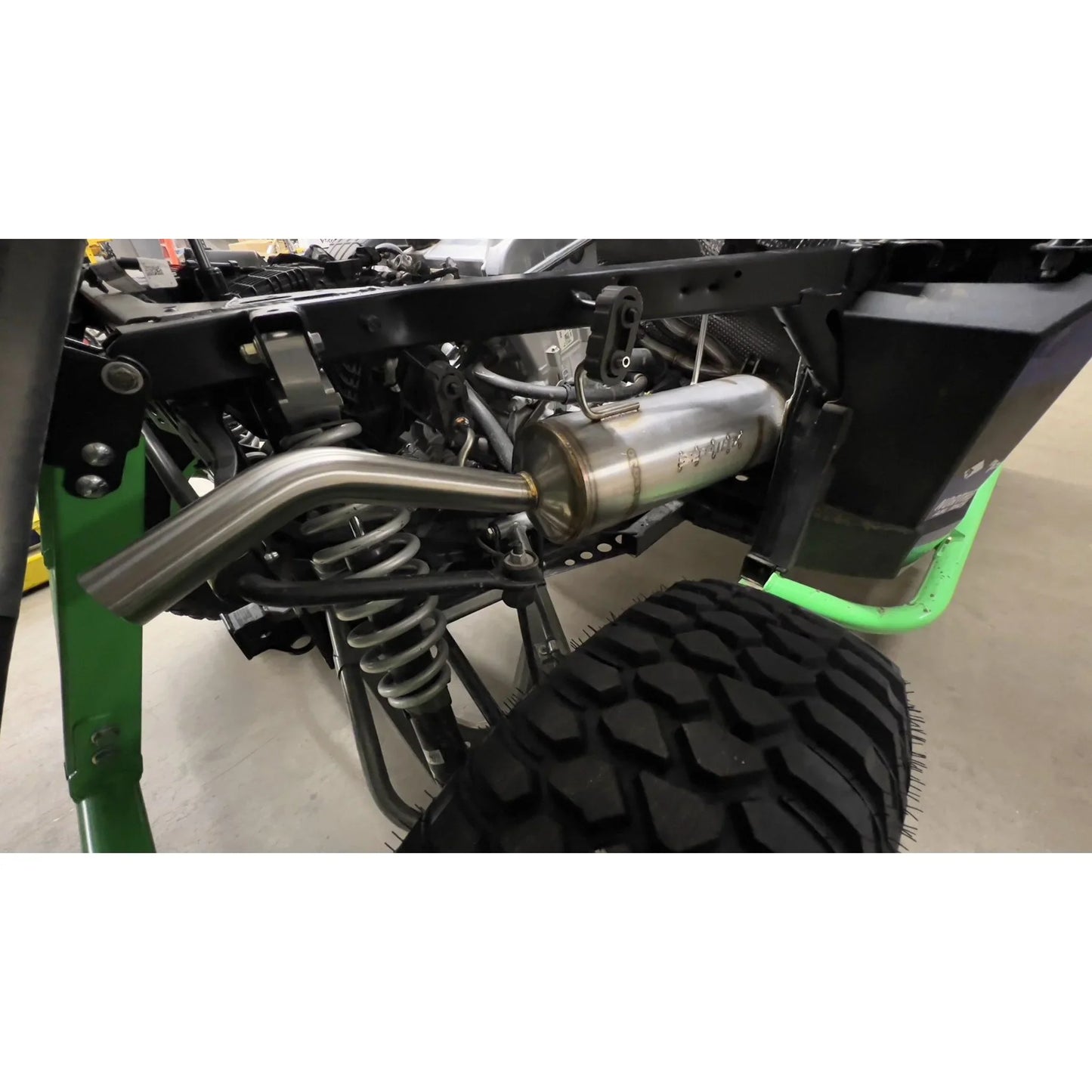 SPEEDWERX Q6 SERIES STAINLESS STEEL SLIP-ON EXHAUST // 2018-2022 POLARIS RANGER XP 1000 / 2018-2021 RANGER 1000
