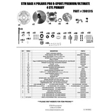 STM Powersports RZR Pro R Primary Billet Clutch