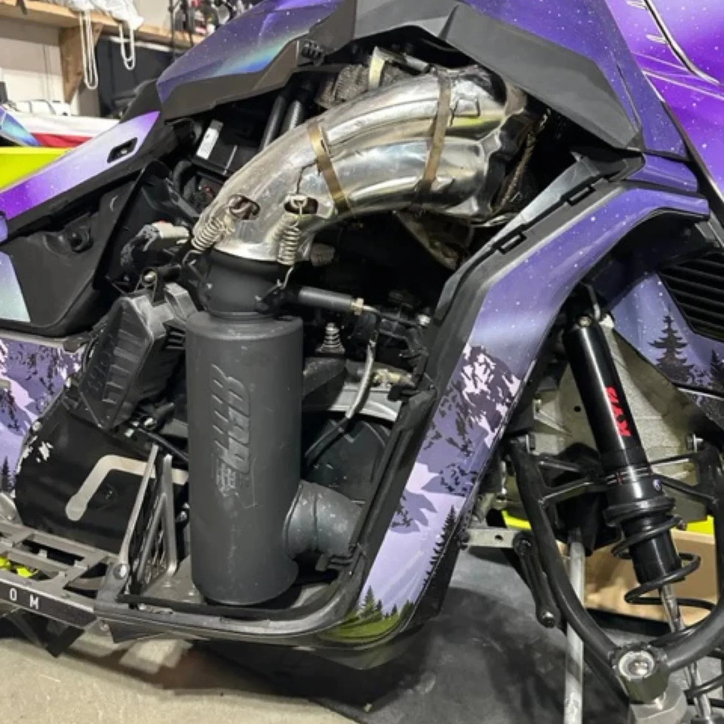 2023-2025 Ski-Doo 850 E-TEC Turbo R GEN 5/Summit X/Freeride Trail Muffler