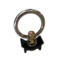 L-Track Single Stud Fitting - Black - 4,000 LBS. BS