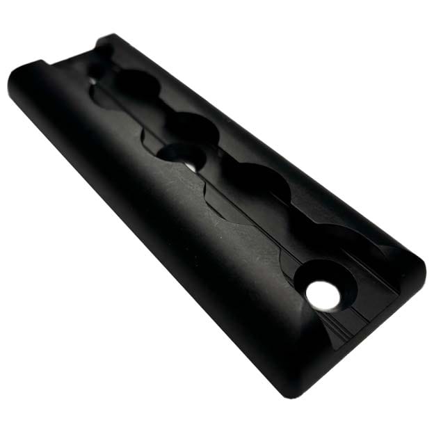 (2 Pack) Double Stud Anchor Plate Pack Anodized Black