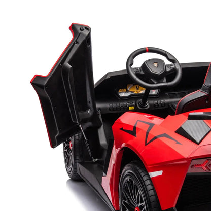 Licensed 24V Lamborghini Aventador 2 Seater Kids Ride-On Car