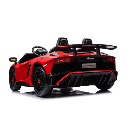 Licensed 24V Lamborghini Aventador 2 Seater Kids Ride-On Car