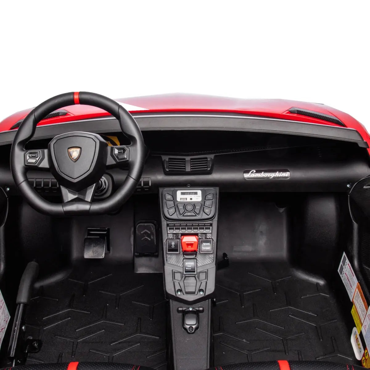 Licensed 24V Lamborghini Aventador 2 Seater Kids Ride-On Car