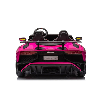 Licensed 24V Lamborghini Aventador 2 Seater Kids Ride-On Car