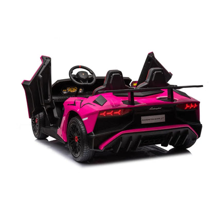 Licensed 24V Lamborghini Aventador 2 Seater Kids Ride-On Car