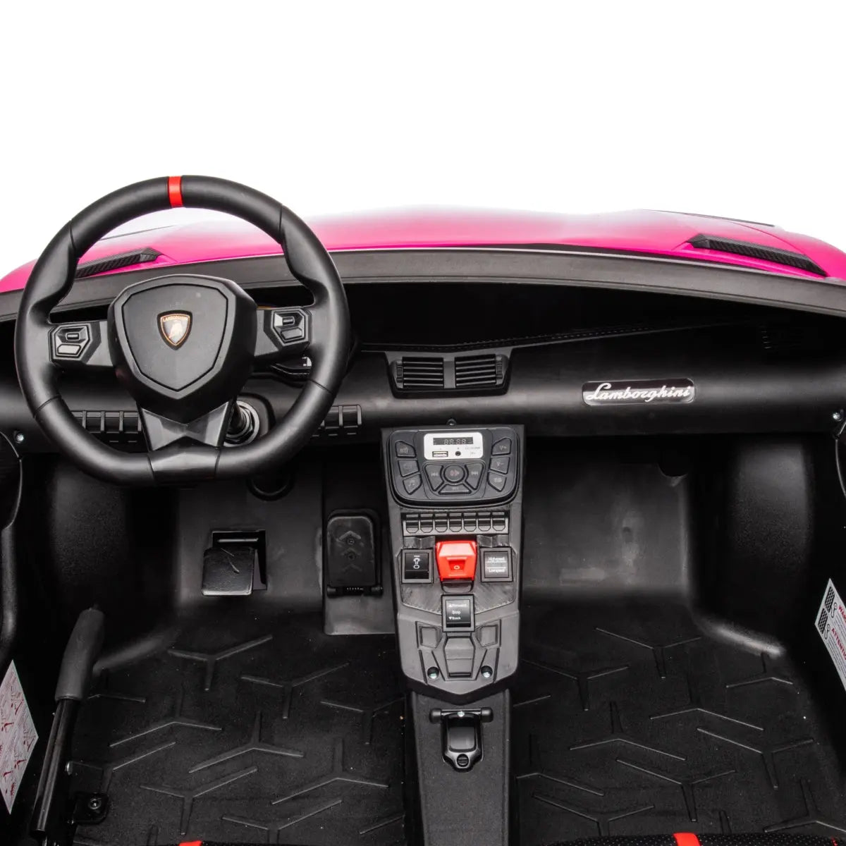 Licensed 24V Lamborghini Aventador 2 Seater Kids Ride-On Car