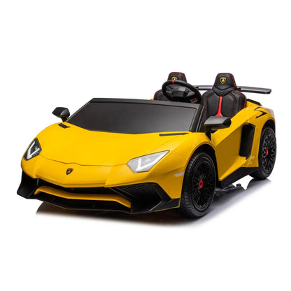Licensed 24V Lamborghini Aventador 2 Seater Kids Ride-On Car