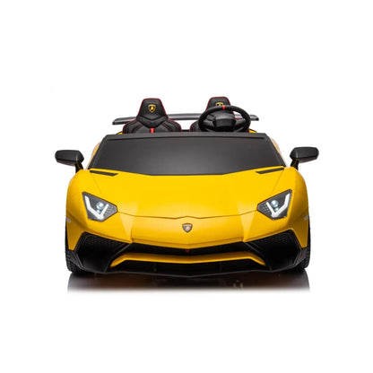 Licensed 24V Lamborghini Aventador 2 Seater Kids Ride-On Car