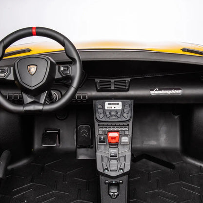 Licensed 24V Lamborghini Aventador 2 Seater Kids Ride-On Car