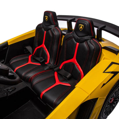 Licensed 24V Lamborghini Aventador 2 Seater Kids Ride-On Car