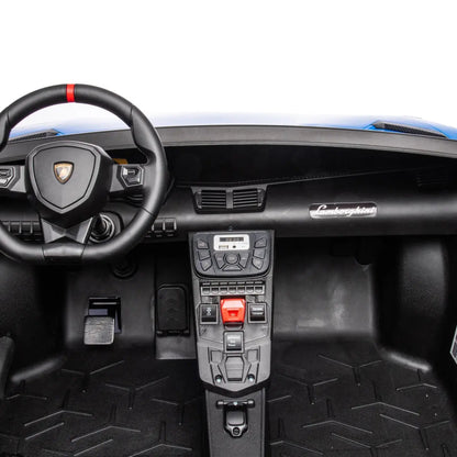 Licensed 24V Lamborghini Aventador 2 Seater Kids Ride-On Car