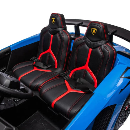 Licensed 24V Lamborghini Aventador 2 Seater Kids Ride-On Car