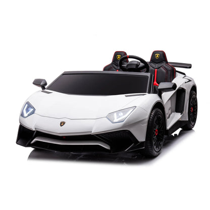 Licensed 24V Lamborghini Aventador 2 Seater Kids Ride-On Car