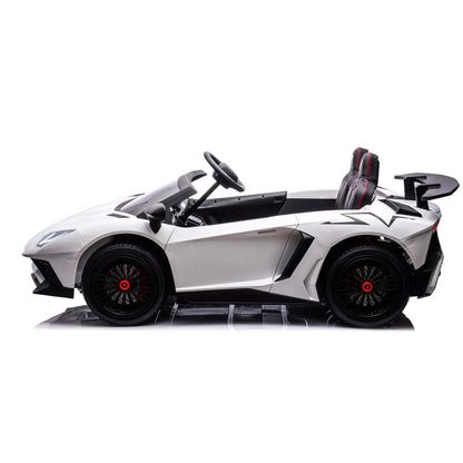 Licensed 24V Lamborghini Aventador 2 Seater Kids Ride-On Car
