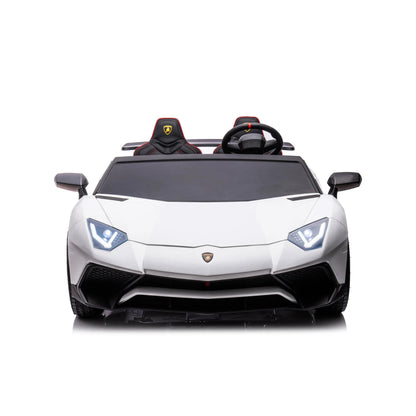 Licensed 24V Lamborghini Aventador 2 Seater Kids Ride-On Car