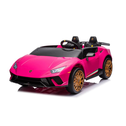 Licensed 24V Lamborghini Huracan 2 Seater Kids Ride-On Car