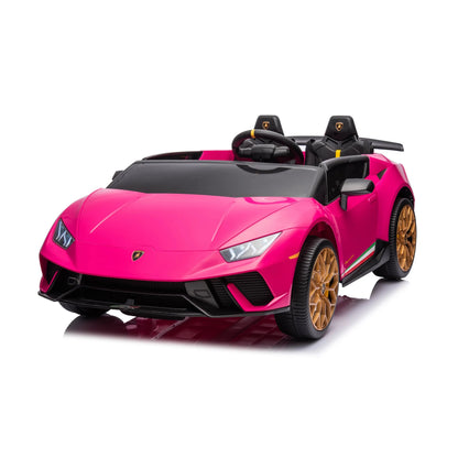 Licensed 24V Lamborghini Huracan 2 Seater Kids Ride-On Car