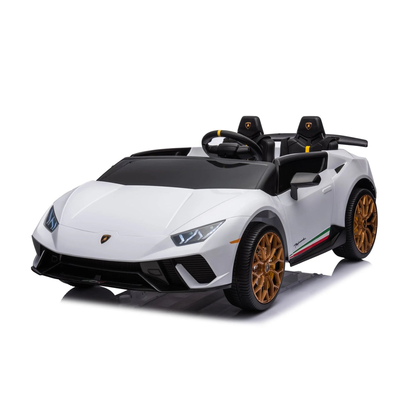 Licensed 24V Lamborghini Huracan 2 Seater Kids Ride-On Car