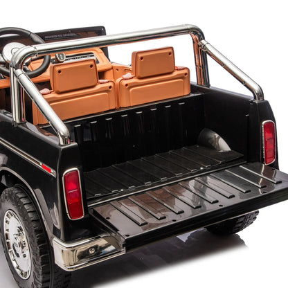 24V Licensed Ford F-150 Kids Ride-On Truck - 2 Seater Electric Pickup