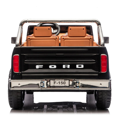24V Licensed Ford F-150 Kids Ride-On Truck - 2 Seater Electric Pickup