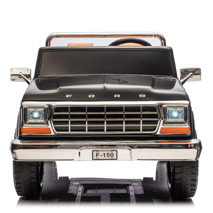 24V Licensed Ford F-150 Kids Ride-On Truck - 2 Seater Electric Pickup