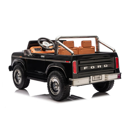 24V Licensed Ford F-150 Kids Ride-On Truck - 2 Seater Electric Pickup