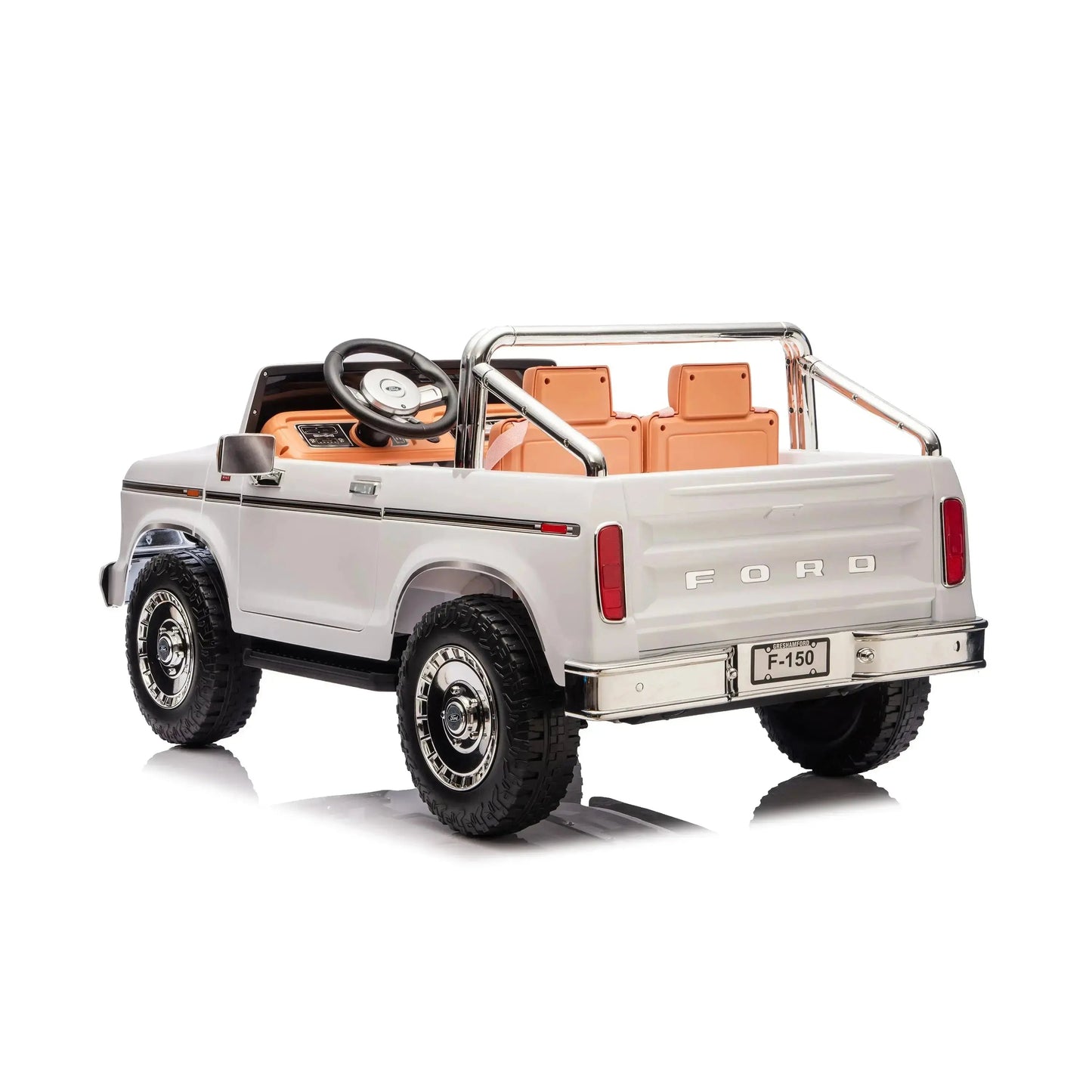 24V Licensed Ford F-150 Kids Ride-On Truck - 2 Seater Electric Pickup