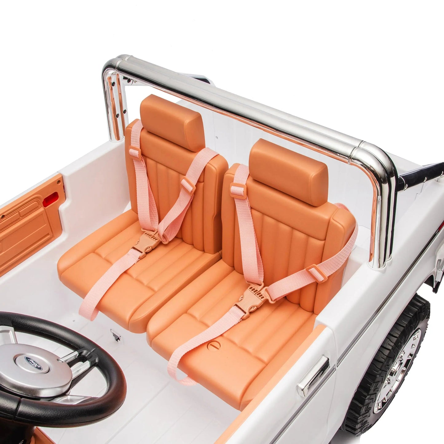 24V Licensed Ford F-150 Kids Ride-On Truck - 2 Seater Electric Pickup