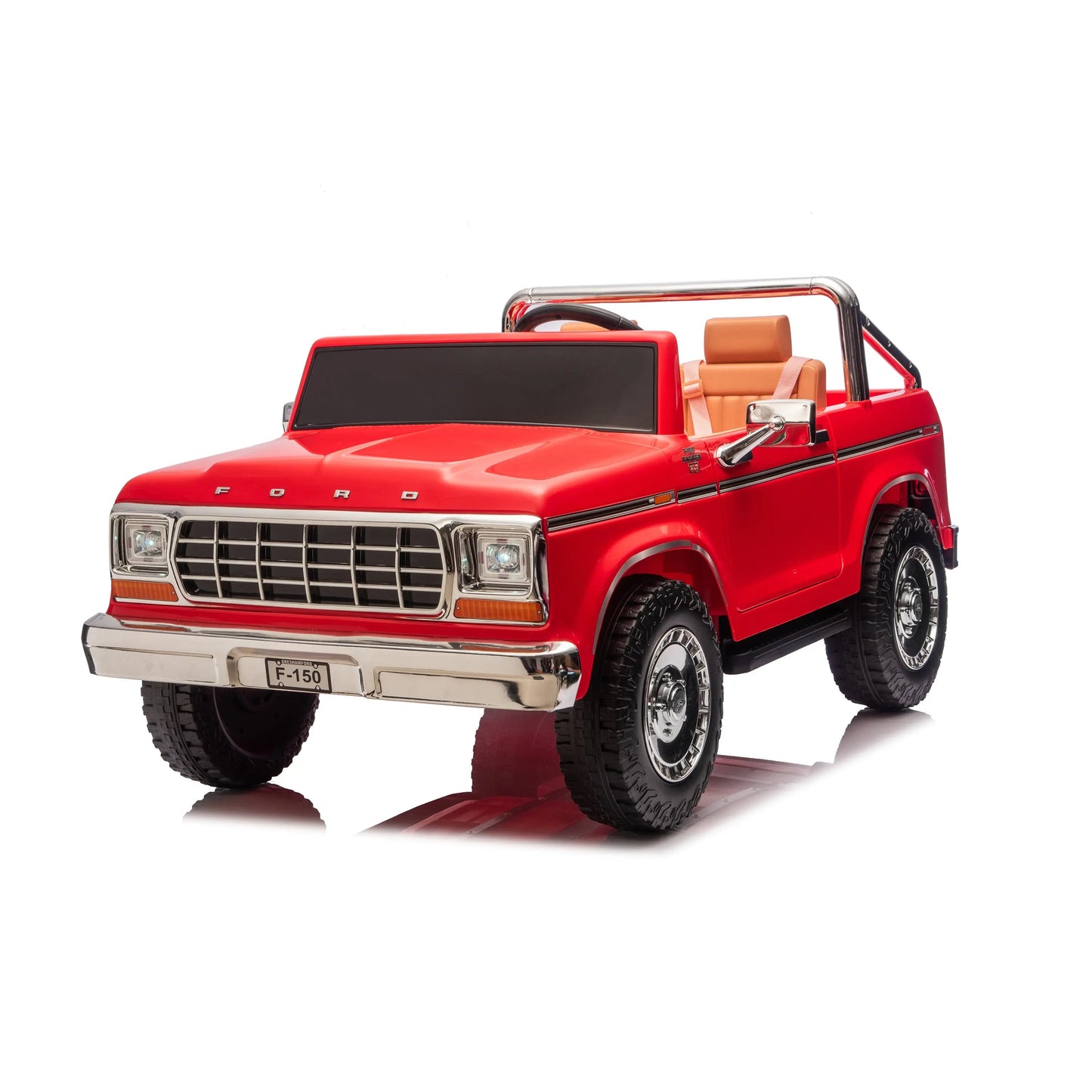 24V Licensed Ford F-150 Kids Ride-On Truck - 2 Seater Electric Pickup