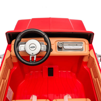 24V Licensed Ford F-150 Kids Ride-On Truck - 2 Seater Electric Pickup
