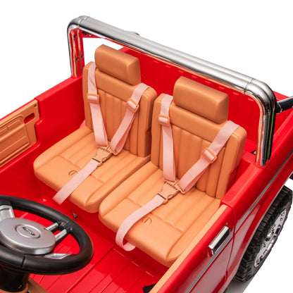 24V Licensed Ford F-150 Kids Ride-On Truck - 2 Seater Electric Pickup