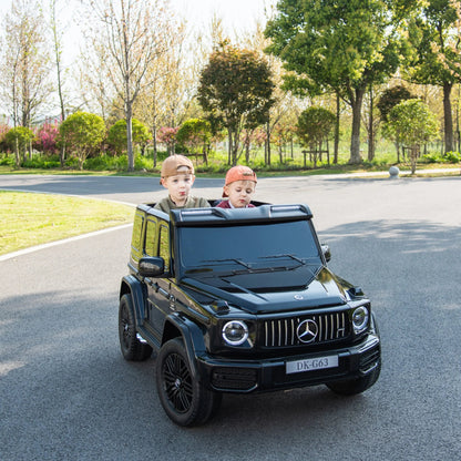 Licensed 2x24V Mercedes Benz G-Wagon 2-Seater Kids Ride-On Car