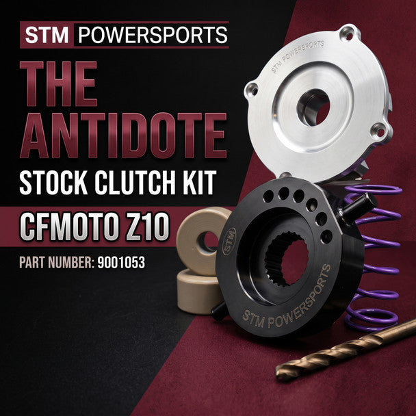 "The Antidote" CFmoto Z10 Secondary Torsional Conversion, Spring and Helix for Stock Secondary