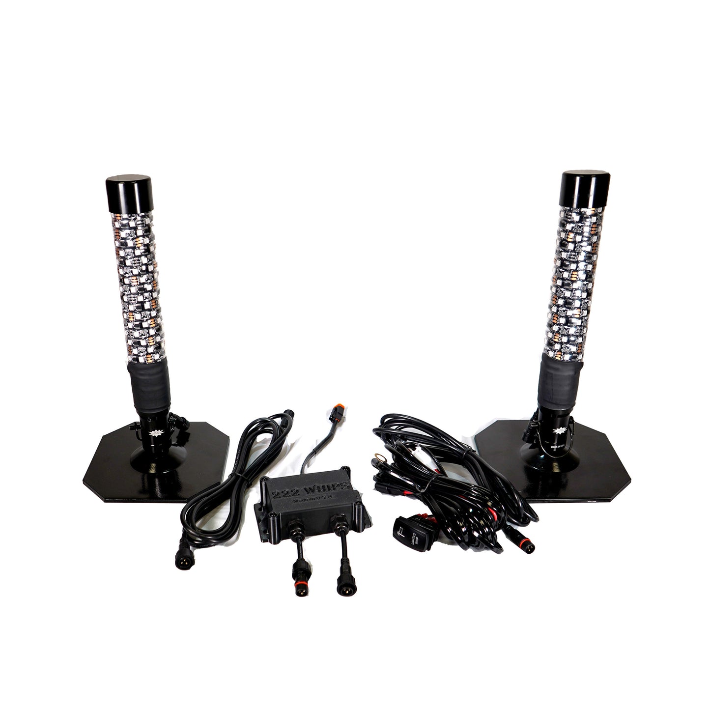 Big Sexy” LED Whips – 222 Whips by EQ Outdoors
