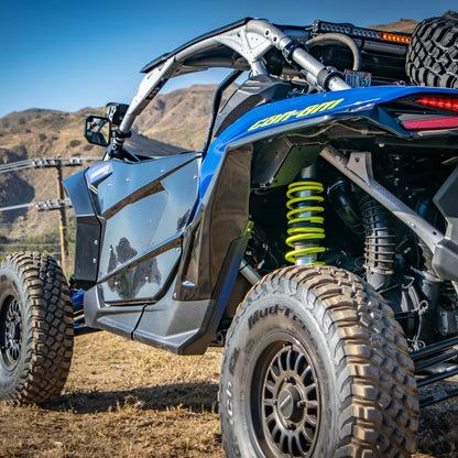 DRT X3 front door kit adds passenger protection styling for Can-Am Maverick X3