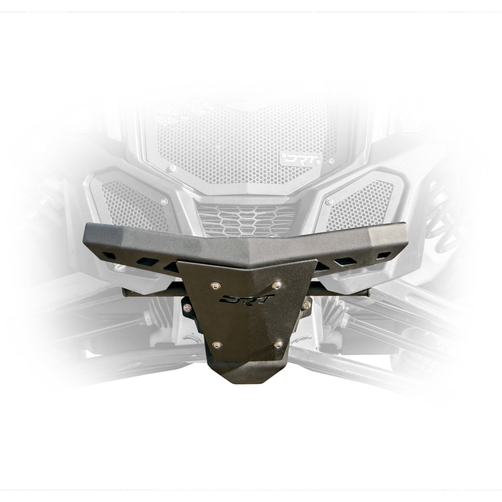 Front bumper with integrated bulkhead for Can-Am Maverick X3 2017 plus improves front end protection Front view