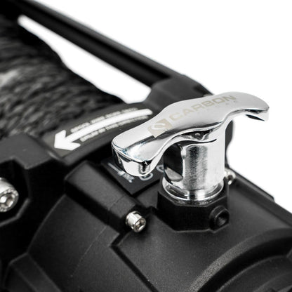 Carbon 12K - 12000lb Winch V3X with MegaPro Hook