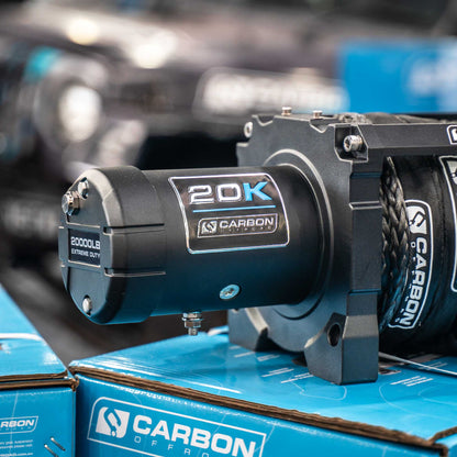 Carbon Scout Pro - 20000lb Extreme Duty Truck Winch 24V