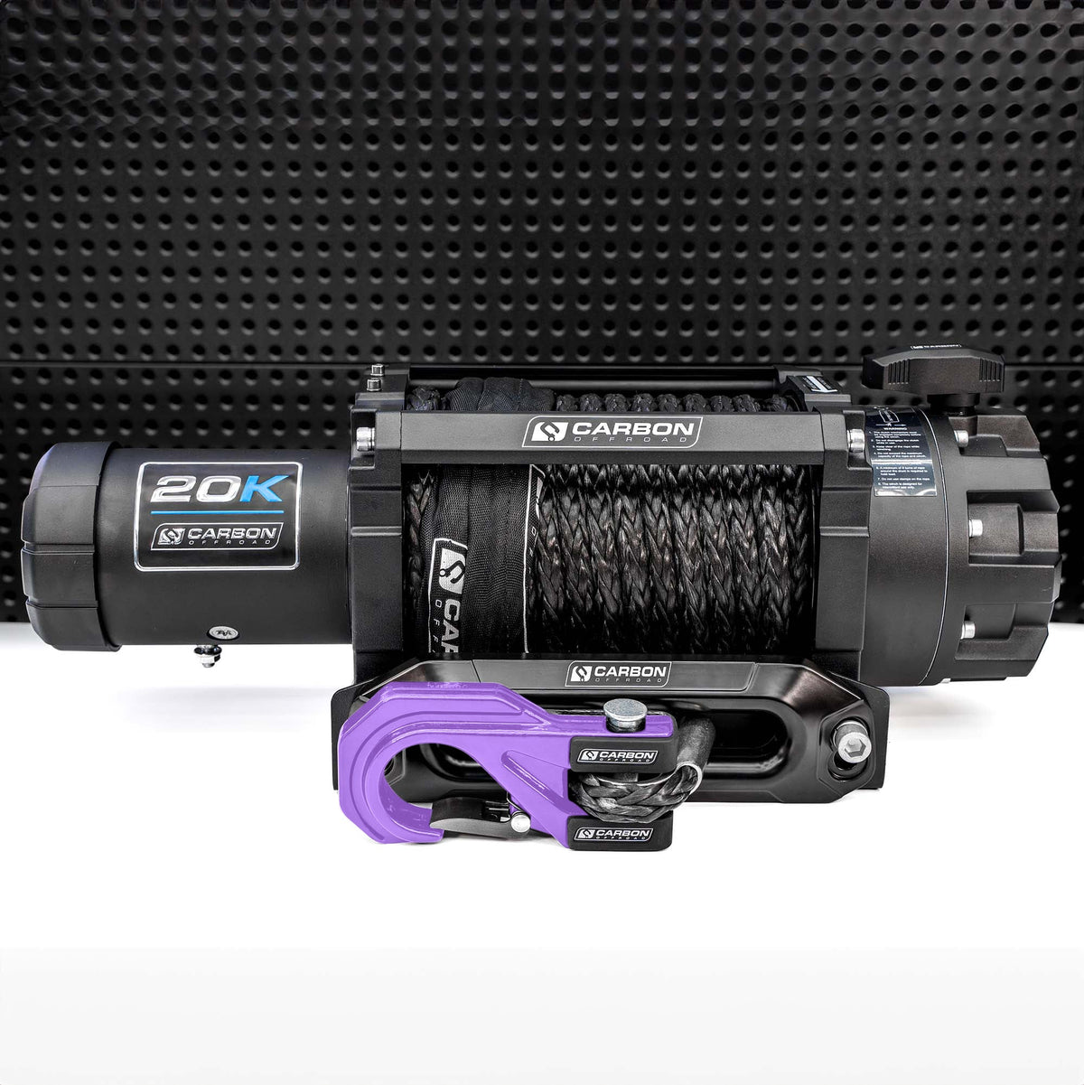 Carbon Scout Pro - 20000lb Extreme Duty Truck Winch 24V